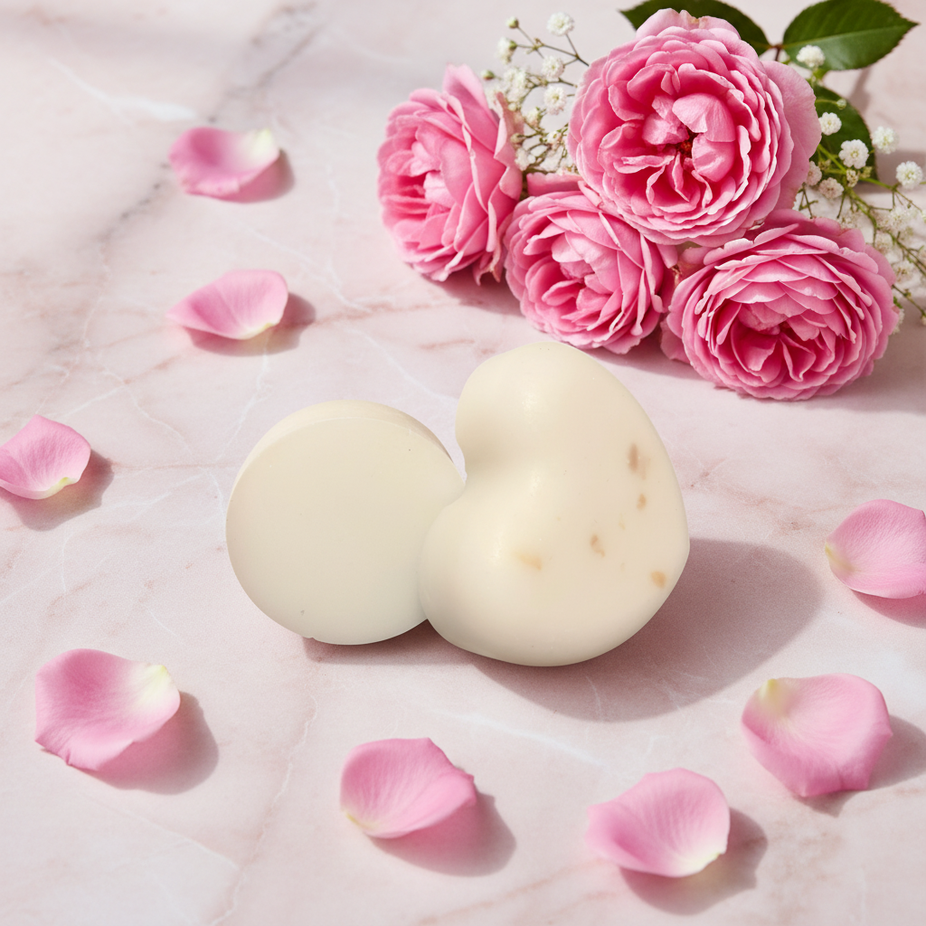 Cream Soap Bars Blush Styled