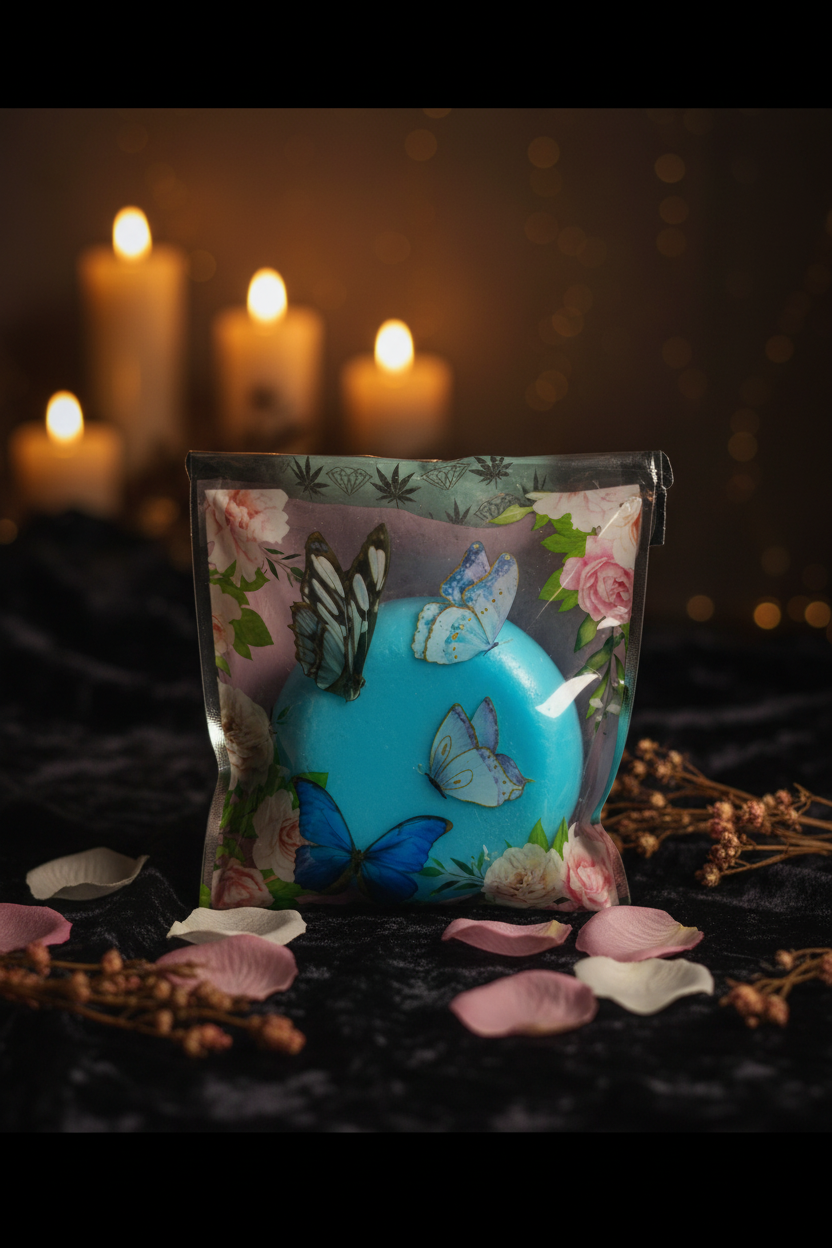 Refined Blue Soap Product Shot
