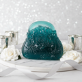 Teal Purse Soap White Marble Styled